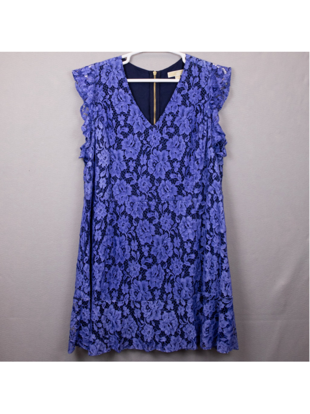 Michael Michael Kors purple floral lace dress-20W